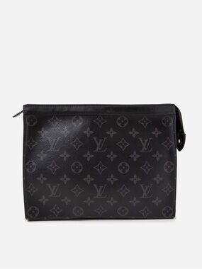 Louis Vuitton 2018 Monogram Eclipse Pochette Voyage MM